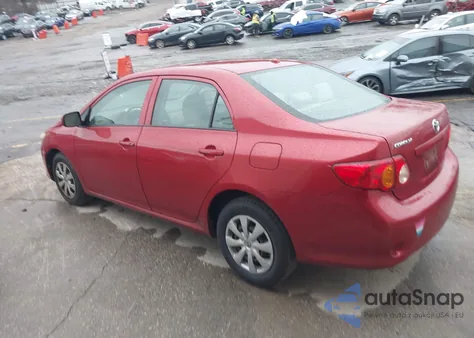 2009 Toyota Corolla Le из США, поврежденный, VIN 2T1BU40E79C154031